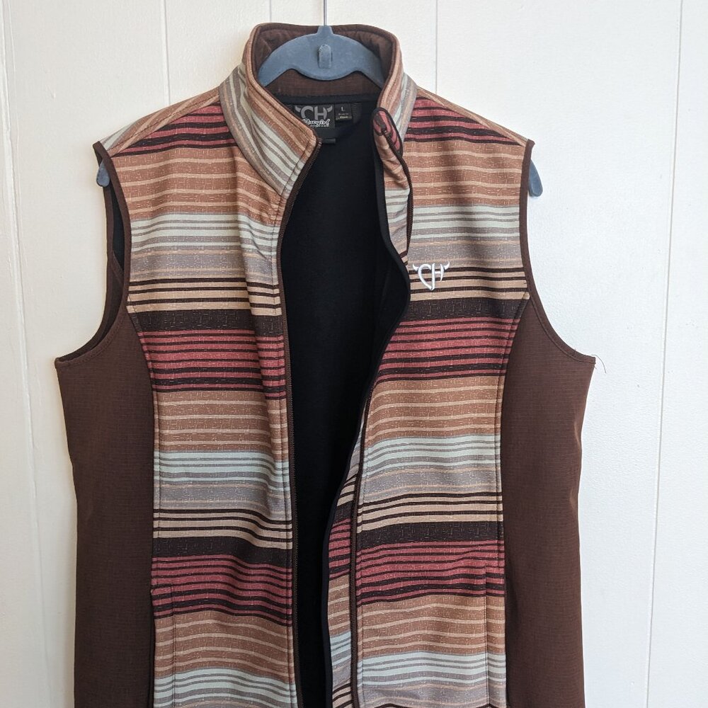 Cowgirl Hardware Soft Shell Serape Vest